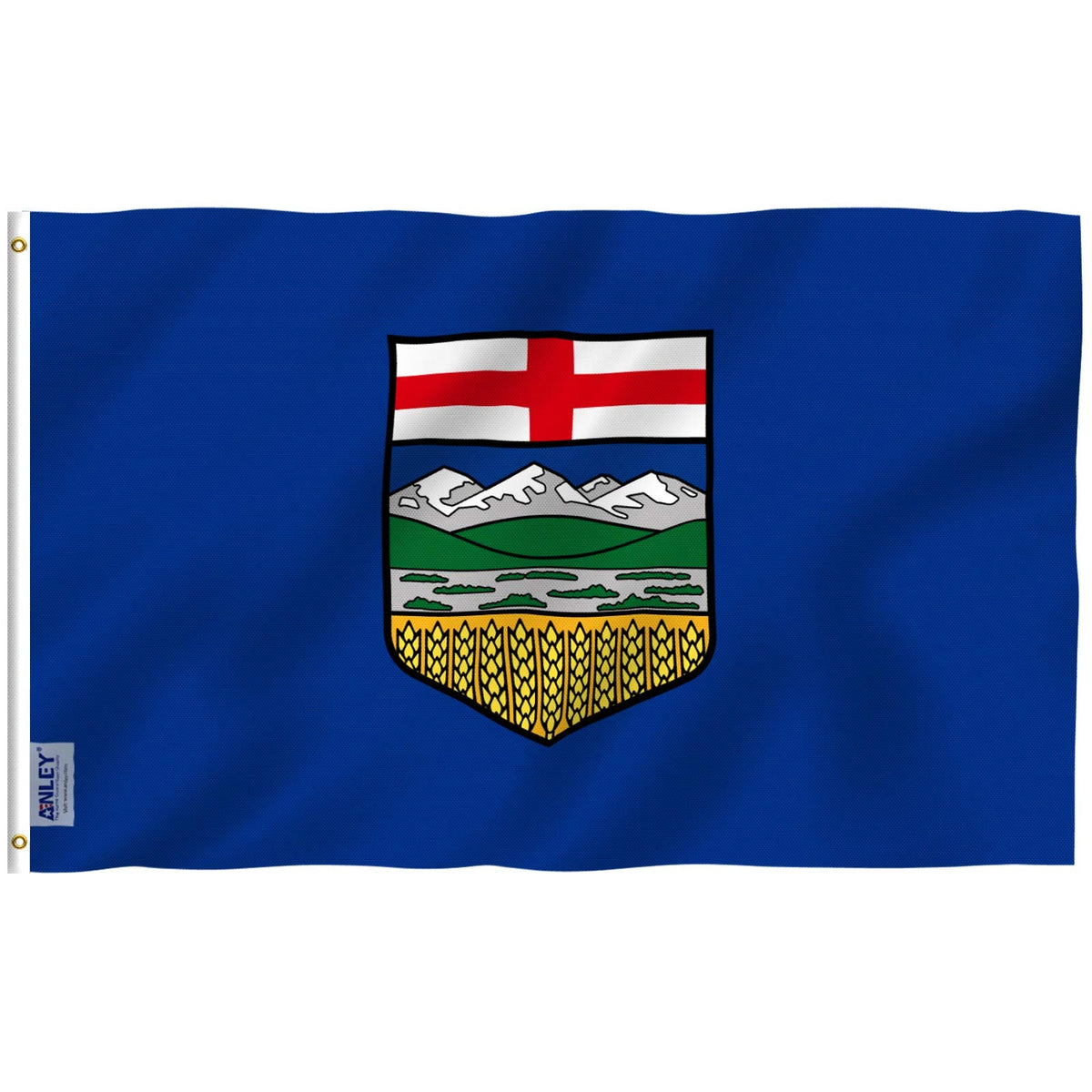 Anley Fly Breeze Alberta Flag, 3 x 5 ft