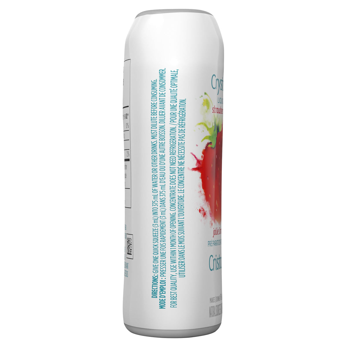 Crystal Light Strawberry Lemonbabe Liquid Drink Mix, 48 mL, Pack of 12