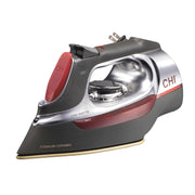CHI Steam Iron, 1700 W, 8 ft Retractable Cord, Silver, 13106