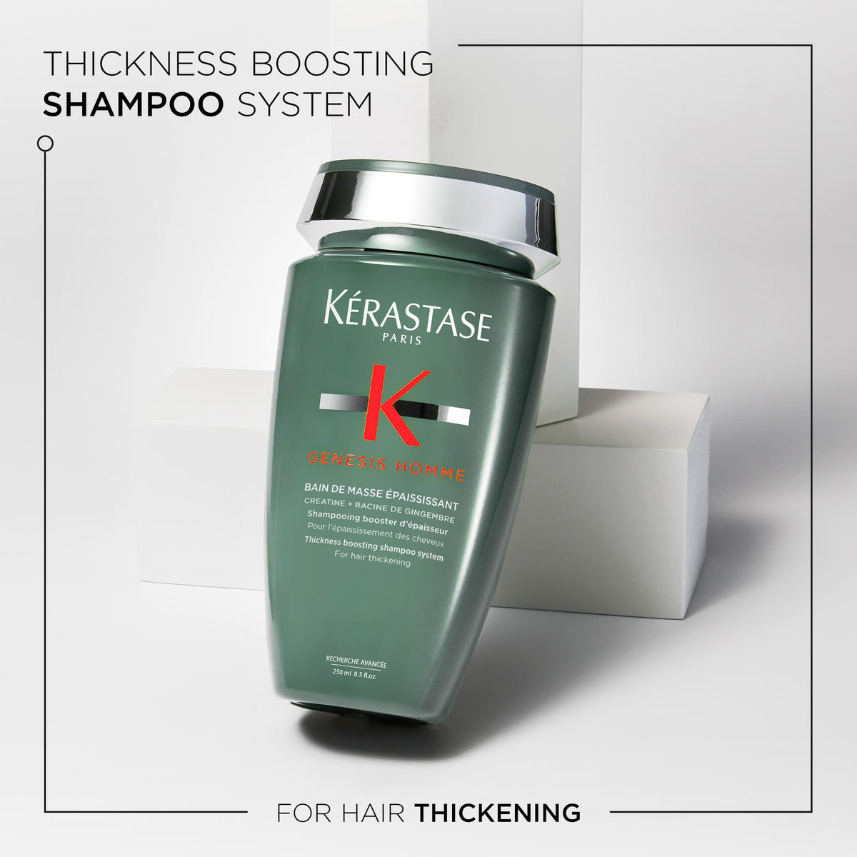 Kérastase Genesis Homme Épaississant Shampoo for Men, 250 mL