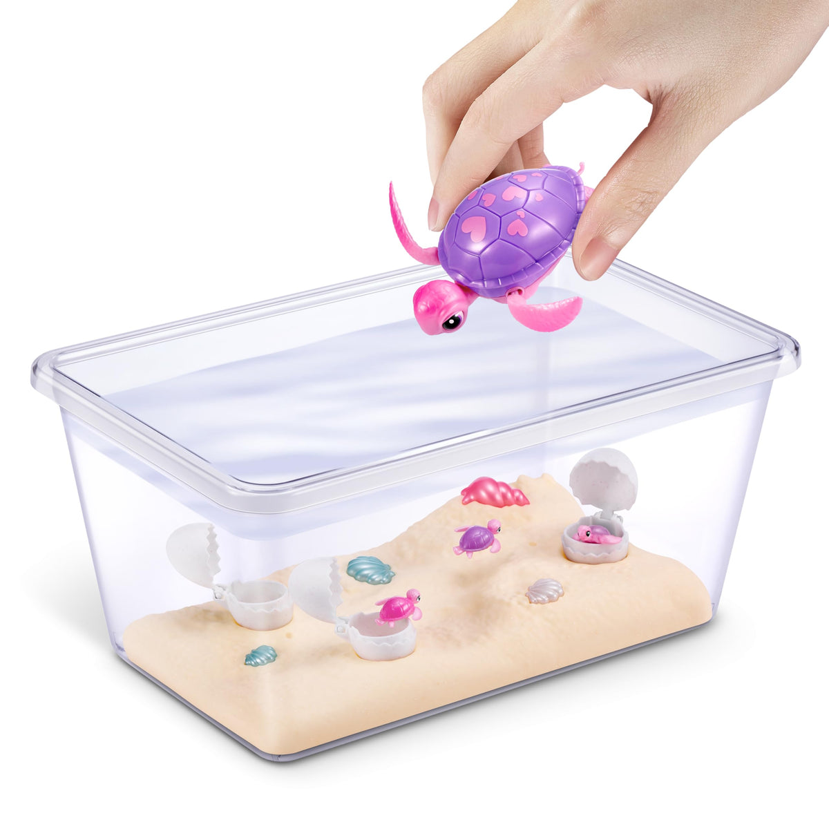 Pets Alive Mama Turtle Surprise by ZURU, Robot Toy Pet Turtle