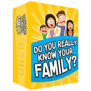 Do You Really Know Your Family? Card Game, Ages 8+