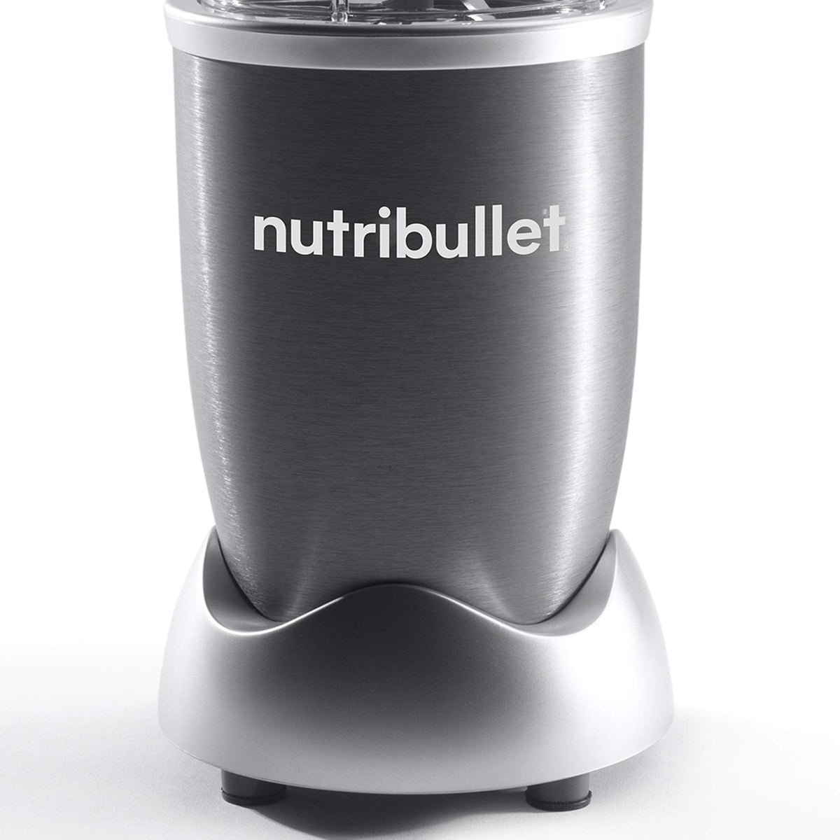 NutriBullet 600 Nutrition Extractor Blender System, Silver (8 Piece)