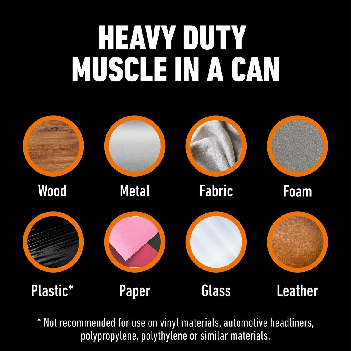 Gorilla Heavy-Duty Spray Adhesive, Clear, 396 g