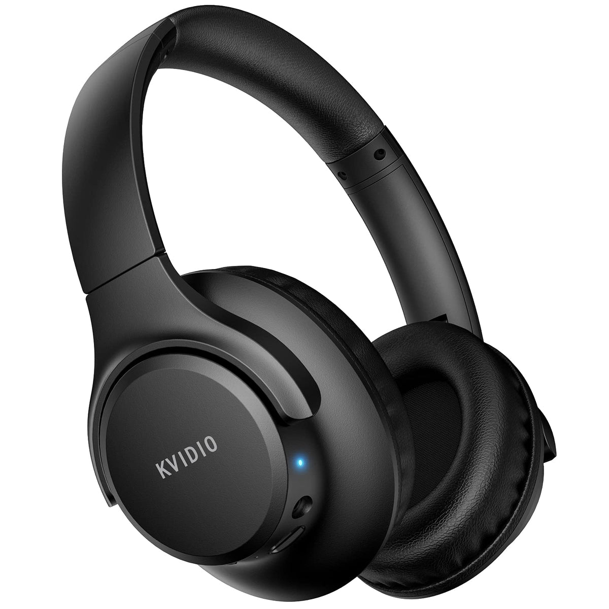 KVIDIO Foldable Over-Ear Bluetooth Headphones with Microphone