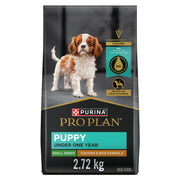 Purina Pro Plan Small Breed Puppy Food, Chicken & Rice, 2.72 kg