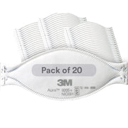 3M Aura 9205+ N95 Particulate Respirator, 20 Pack