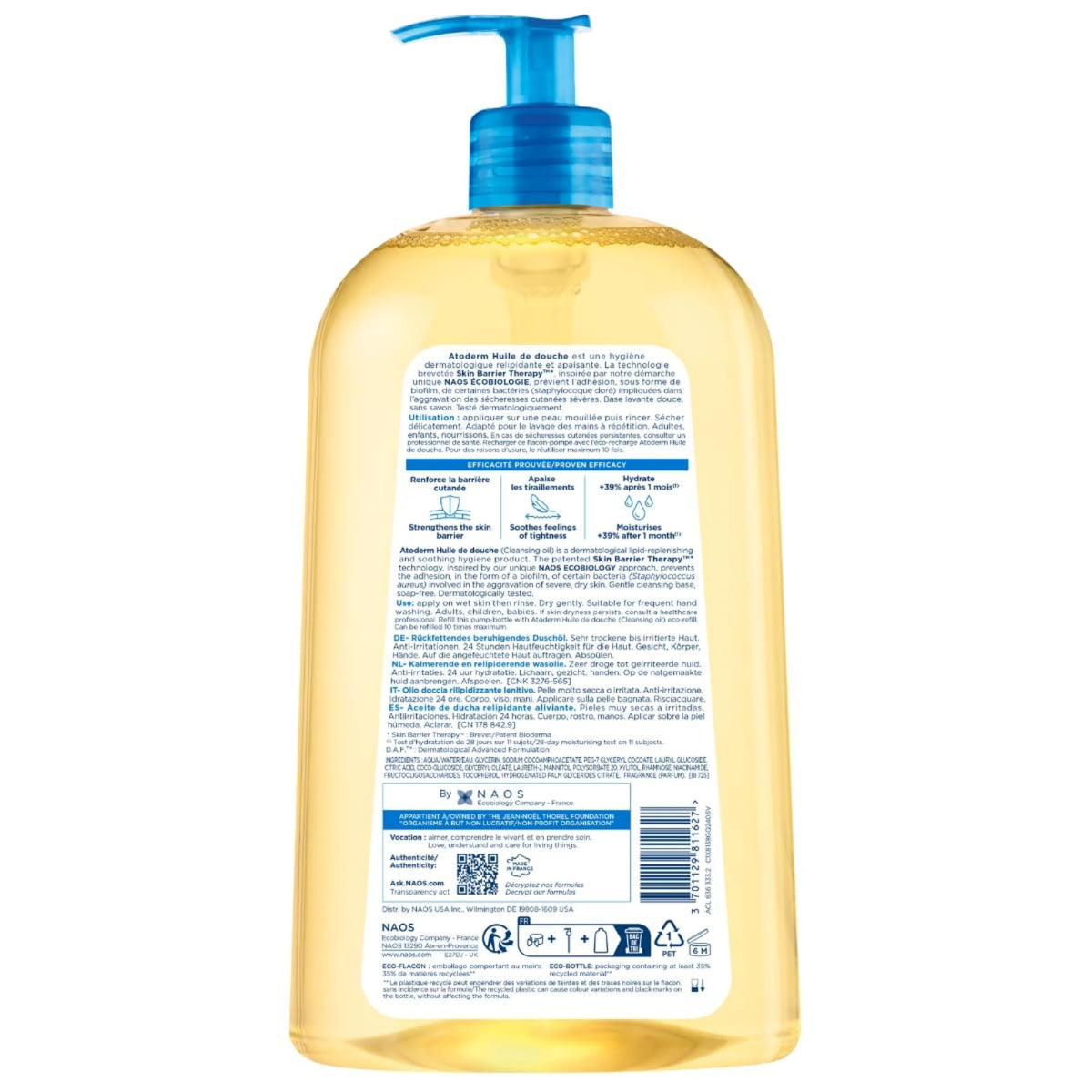 Bioderma Atoderm Shower Oil for Face & Body