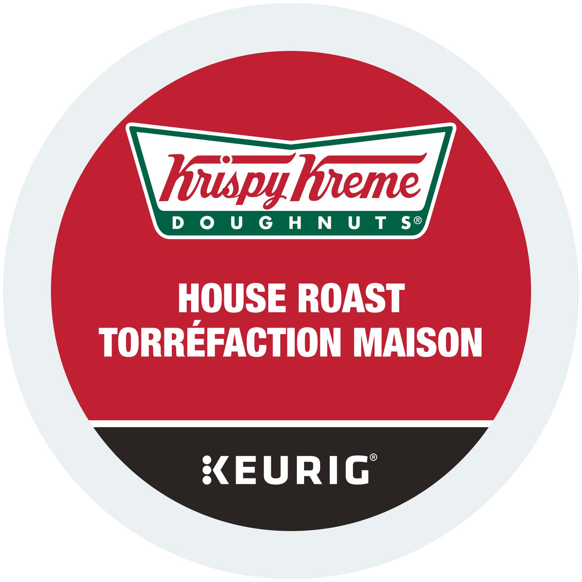 Krispy Kreme Smooth House Roast K-Cup Pods, 30 Count