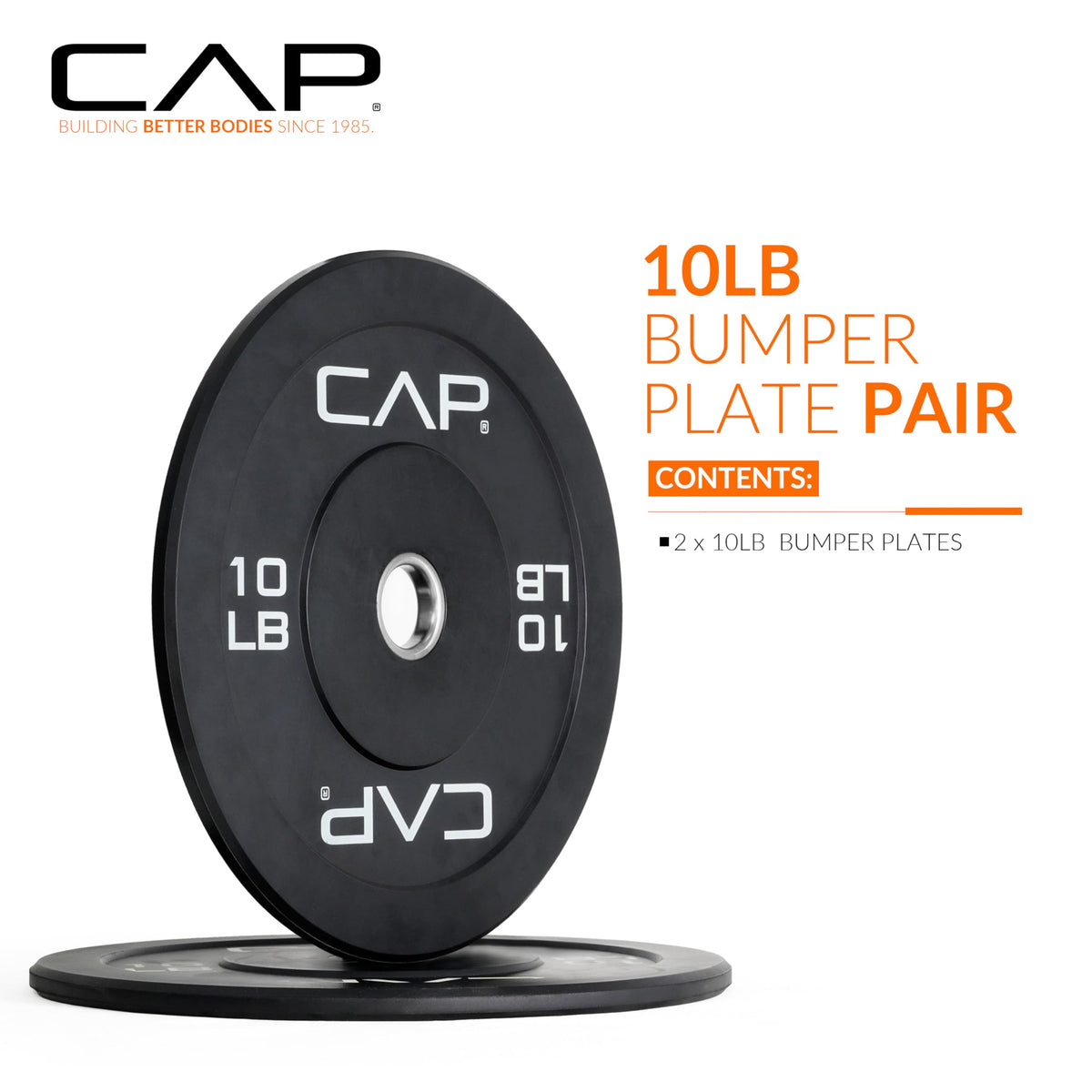 CAP Barbell Rubber Olympic Bumper Plate