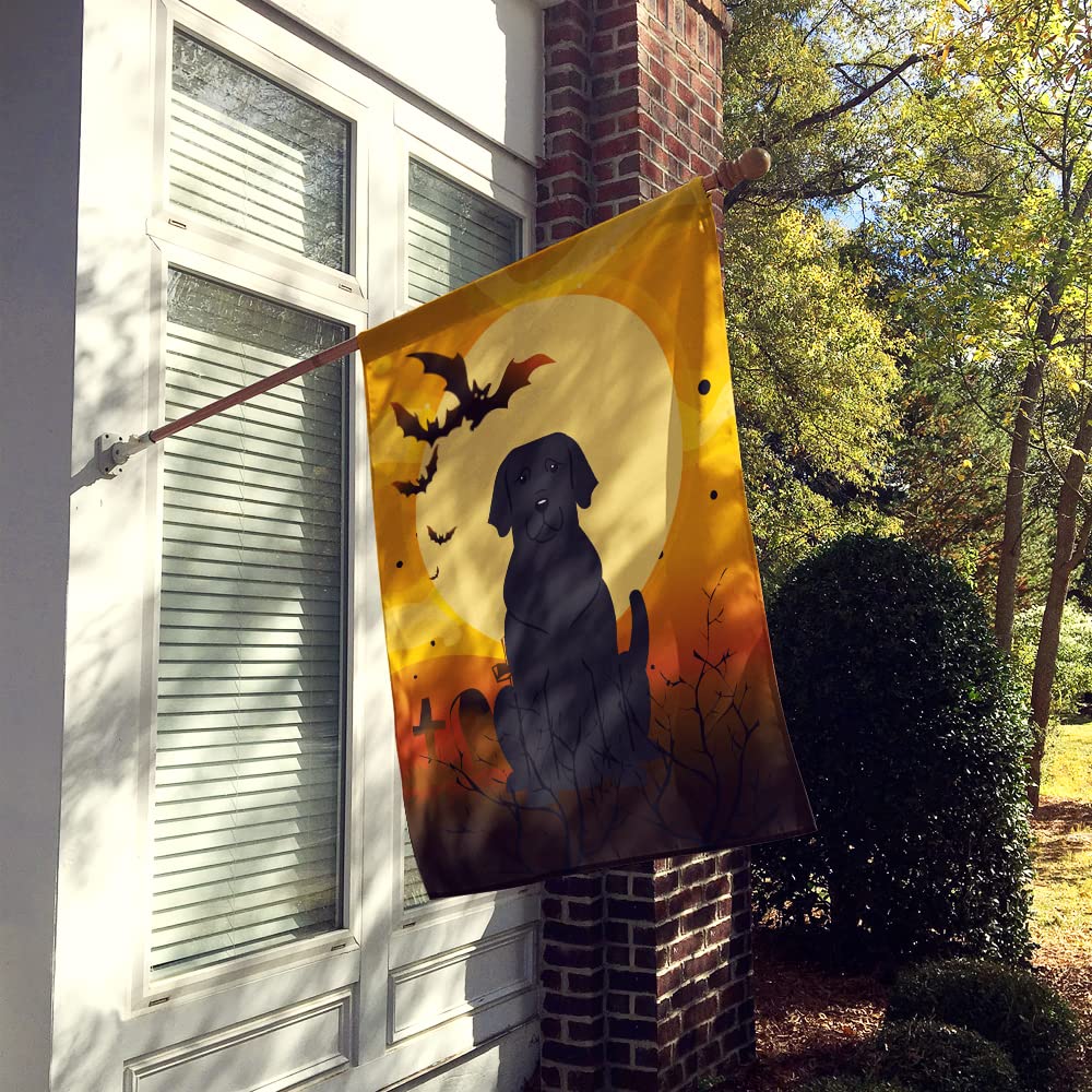 Caroline's Treasures BB4323CHF Black Labrador Flag, Large