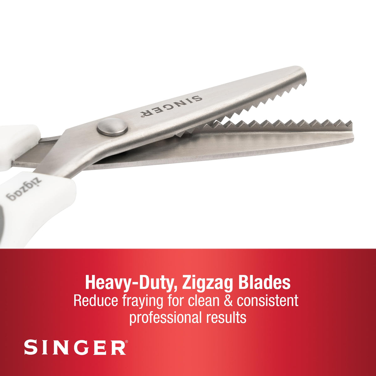 SINGER ProSeries 9" Pinking Shears, Stainless Steel
