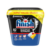 Finish Quantum Ultimate Dishwasher Detergent Pods, Lemon, 82 Count