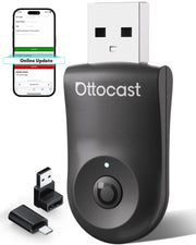 OTTOCAST Mini 2025 Wireless CarPlay and Android Auto Adapter