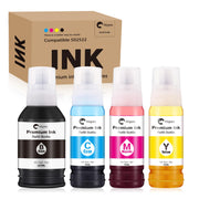 Hiipoo T502 Refill Ink Bottles for Epson EcoTank Printers