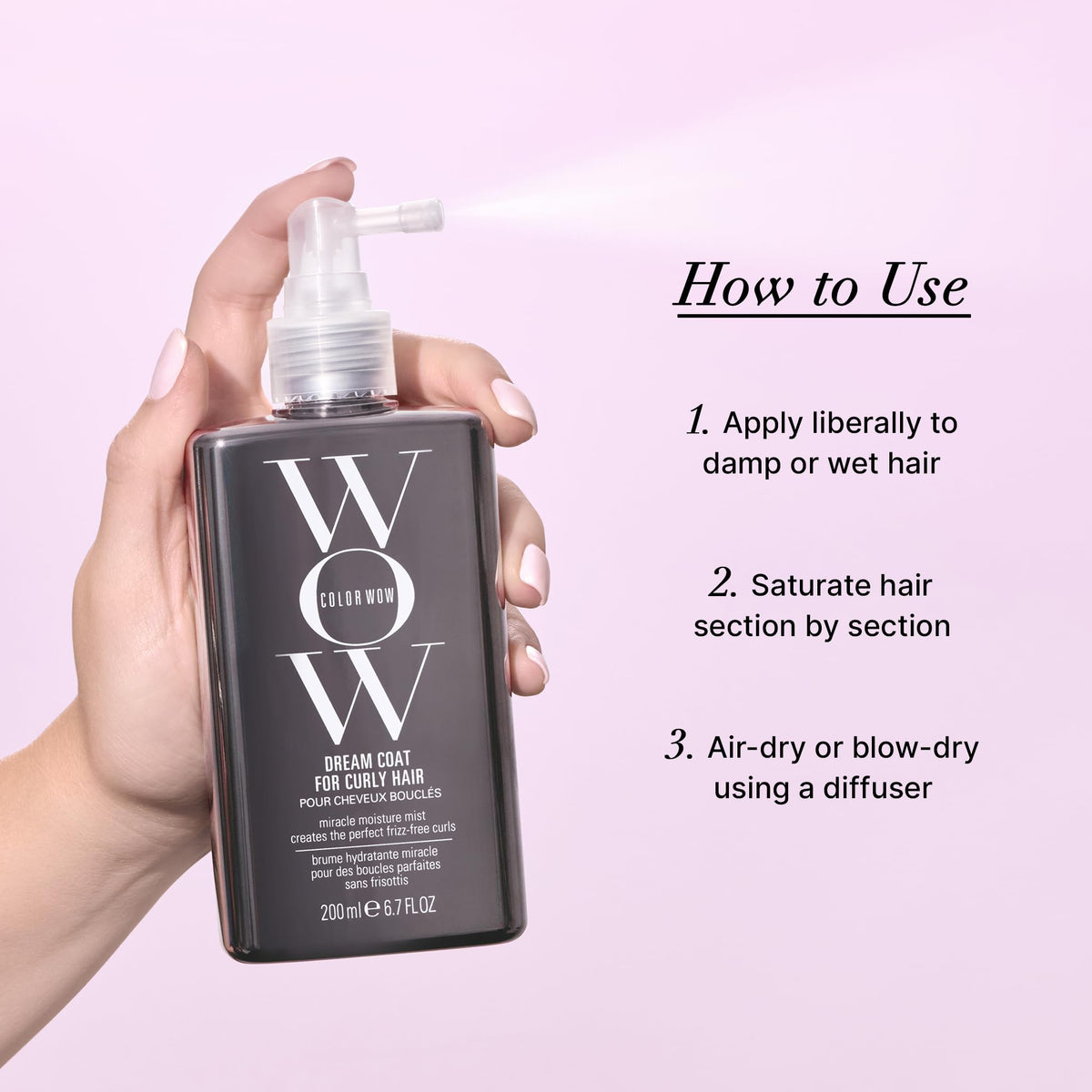 Color Wow Dream Coat for Curly Hair, 6.7 Fl Oz