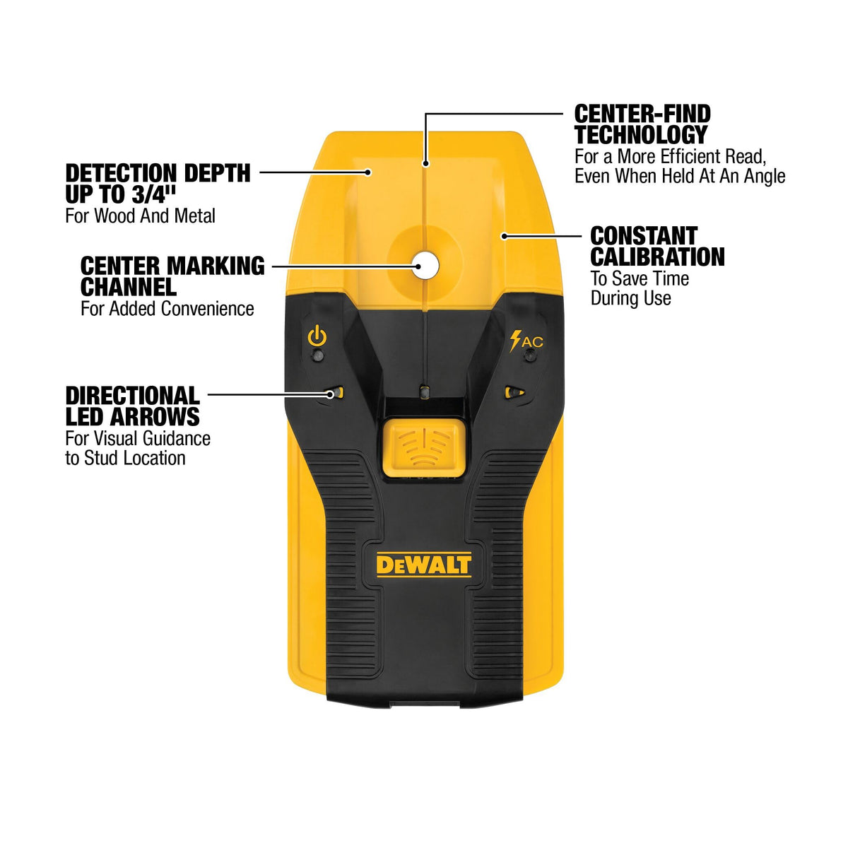 DEWALT 3/4" Stud Finder (DW0100)