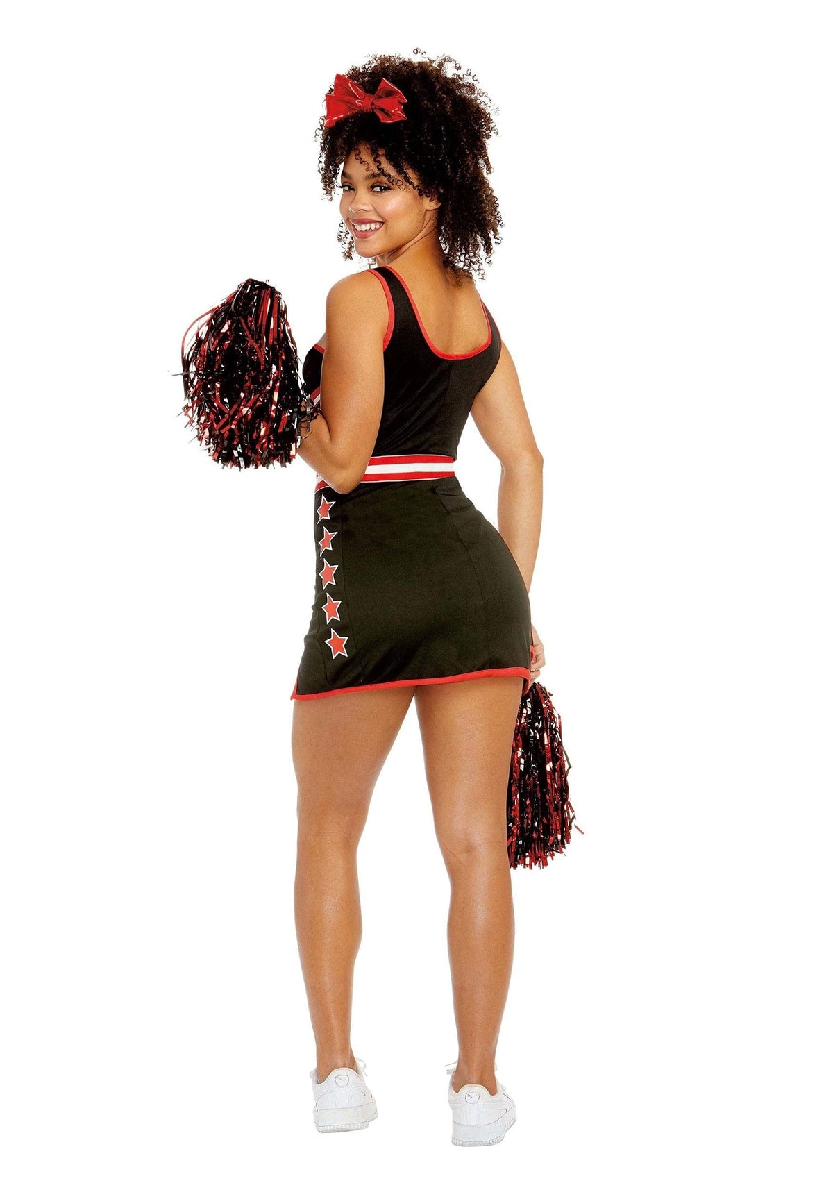 Dreamgirl Women's Cheerleader Costume, Cheer Team USA, Small