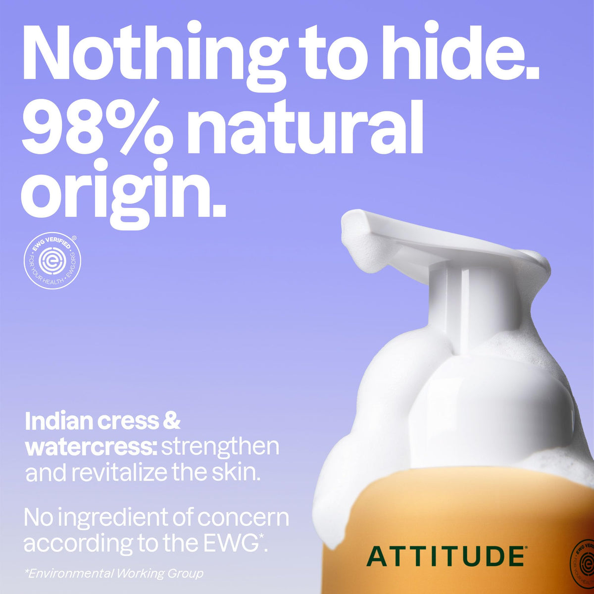 Attitude Foaming Hand Soap, Orange Blossom Eucalyptus, 295 mL, 3 Pack
