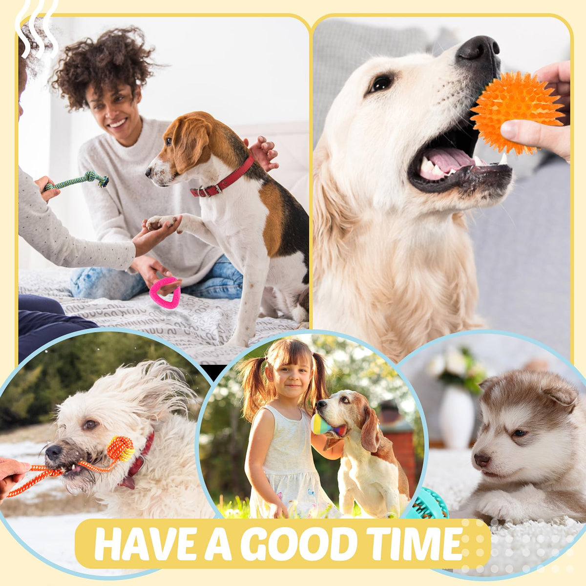 LOYEE Puppy Chew Toy Set, 21 Pieces