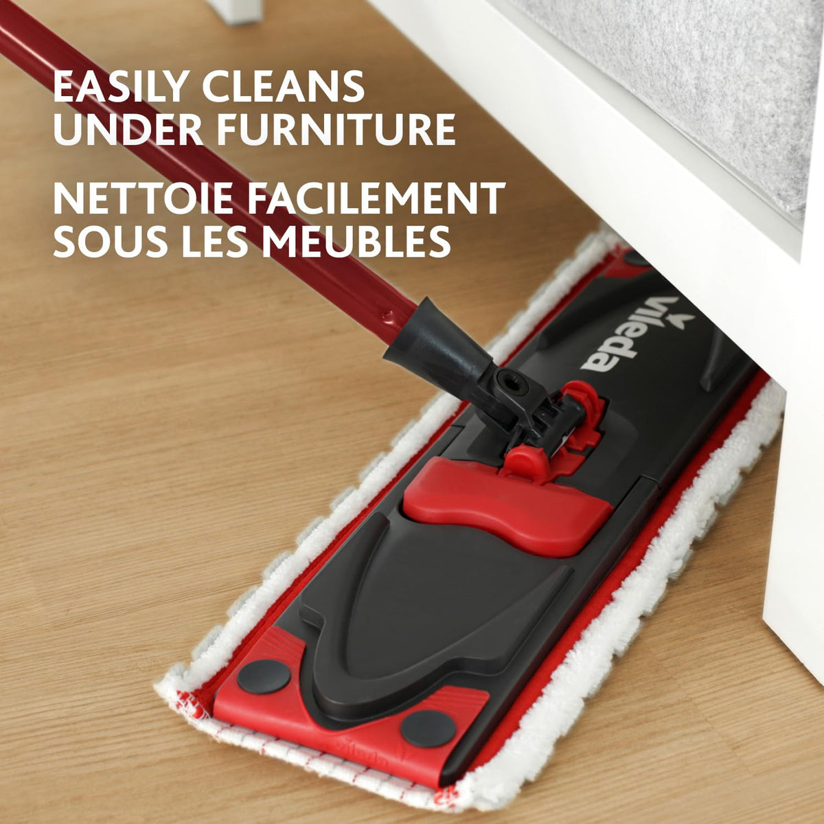 Vileda Ultramax Flat Mop and Bucket Set with 1 Extra Refill