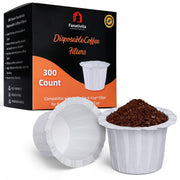 Fanativita Disposable K-Cup Coffee Filters, 300 Count
