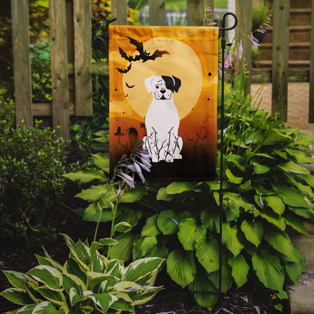 Caroline's Treasures BB4380GF White Boxer Cooper Garden Flag, Small