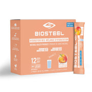 BioSteel Electrolyte Hydration Mix, Peach Mango, 12 Sticks
