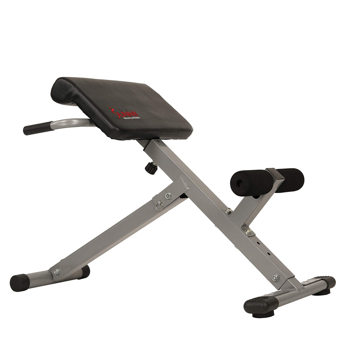 Sunny Health & Fitness Foldable Roman Chair, 45-Degree Bench