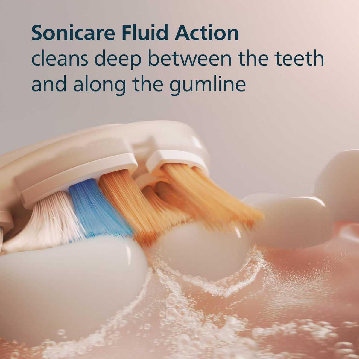 Philips Sonicare A3 Replacement Brush Heads, White, 4 Pack, HX9094/65