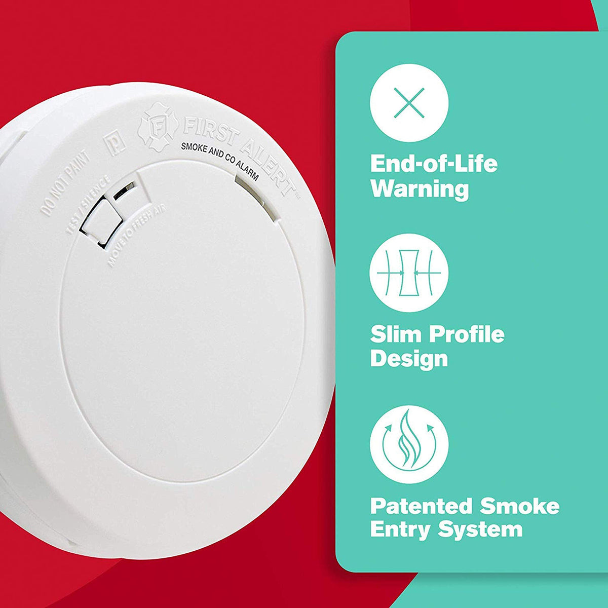 First Alert PRC700A-6 Battery Smoke & Carbon Monoxide Alarm