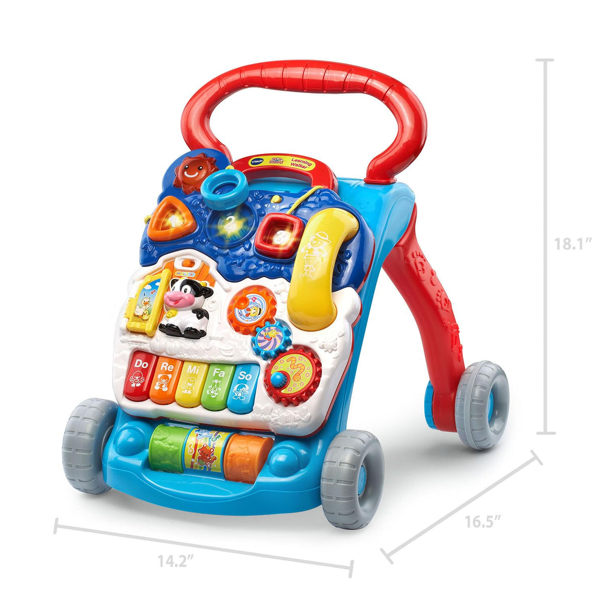 VTech Sit-to-Stand Learning Walker, Blue