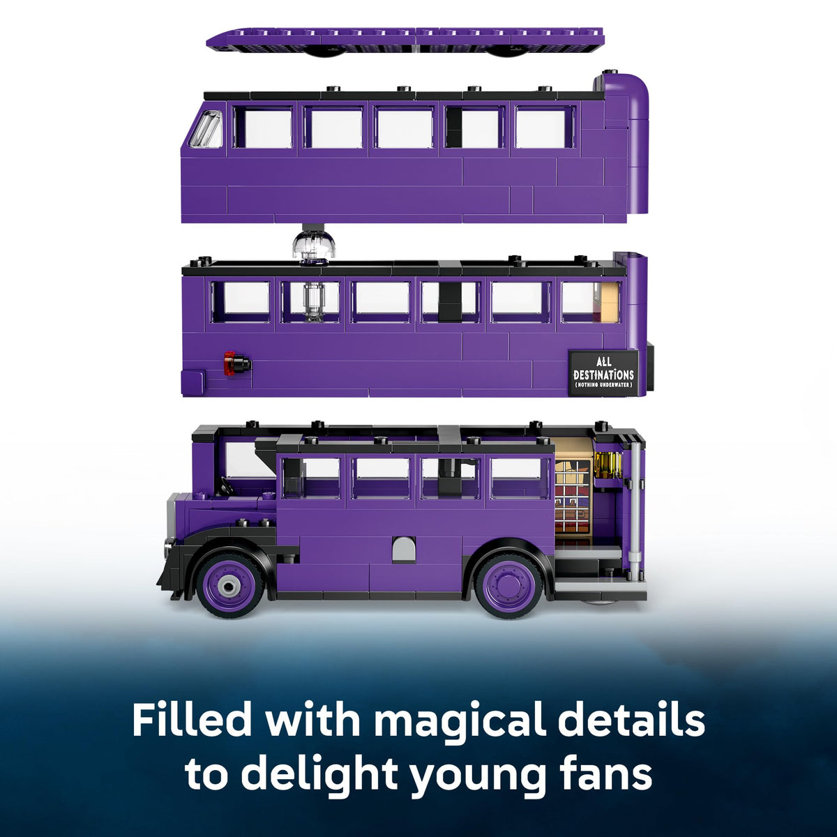 LEGO Harry Potter Knight Bus Adventure Building Set, 76446