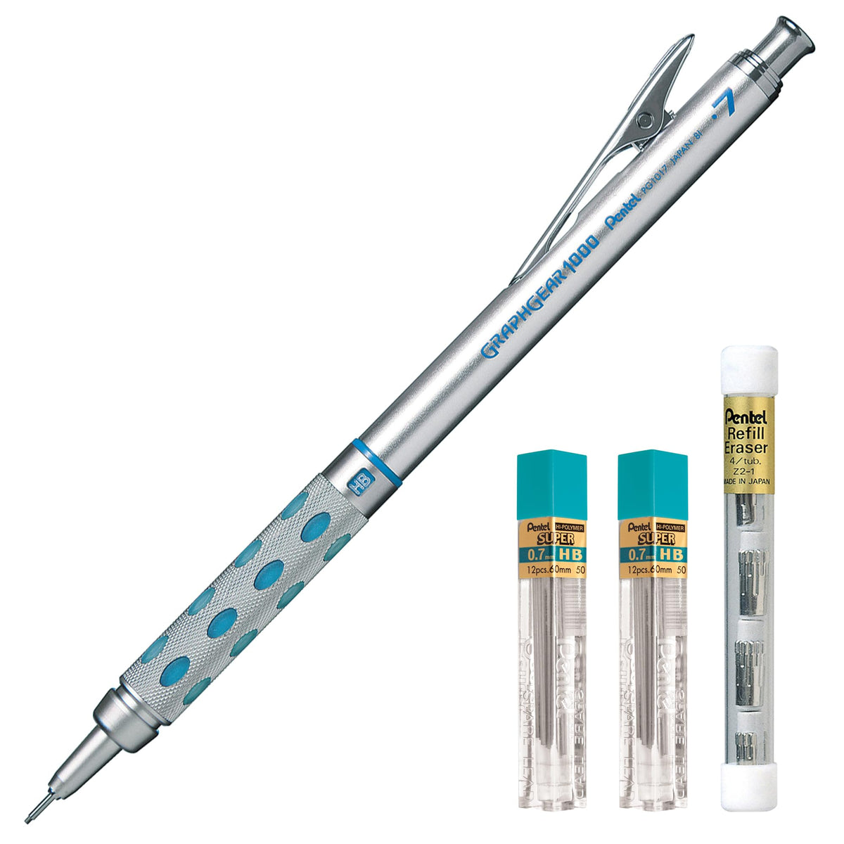 Pentel GraphGear 1000 Mechanical Drafting Pencil, 0.7mm