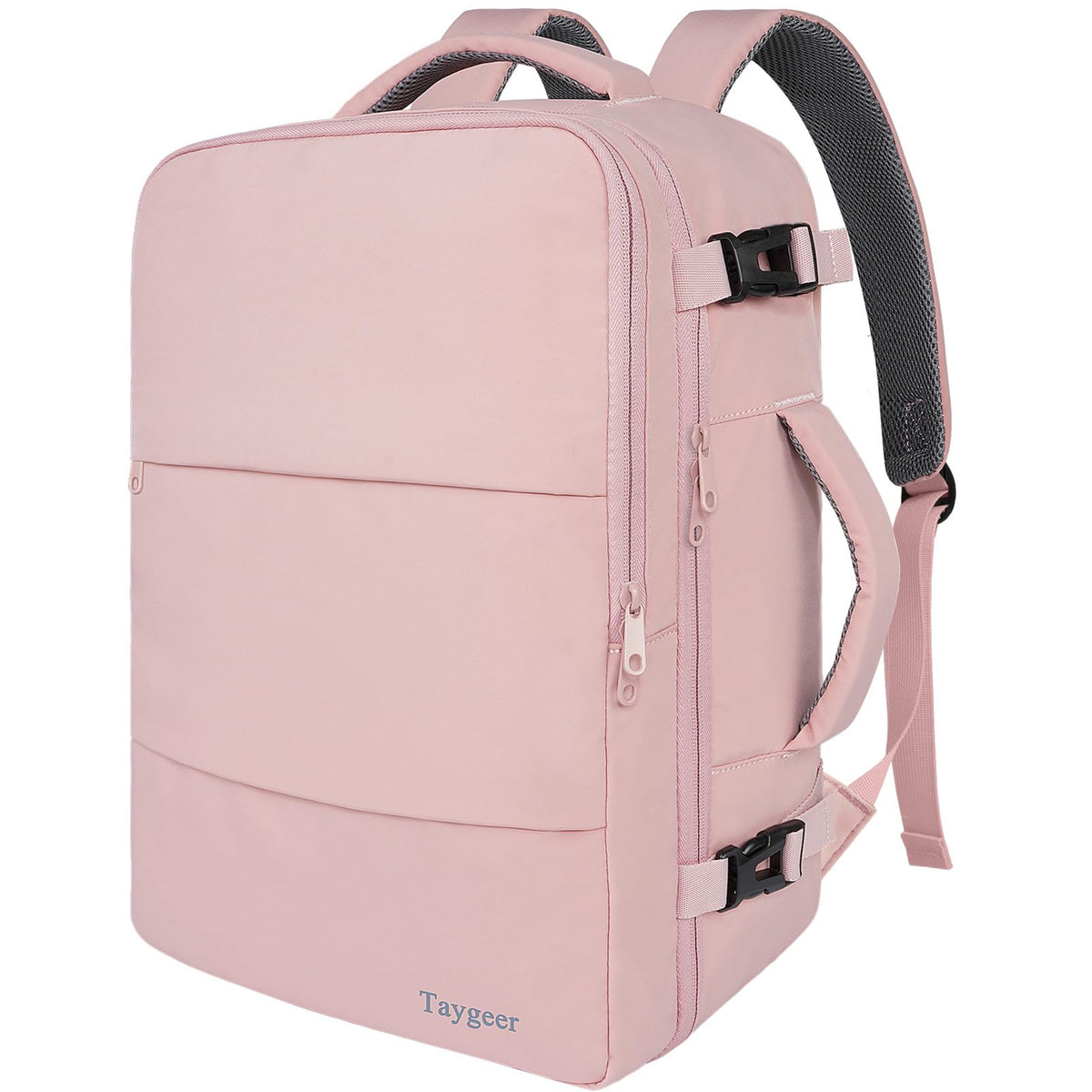 Taygeer Travel Carry On Backpack for Women, 15.6 inch, Pink