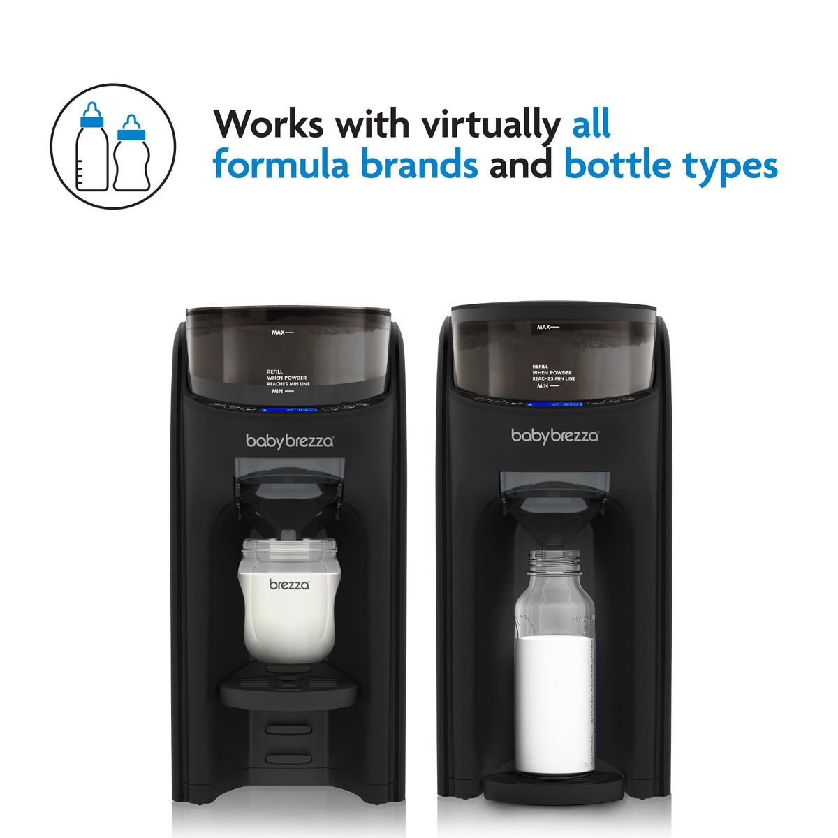 Baby Brezza Formula Pro Advanced Formula Dispenser Machine, Black