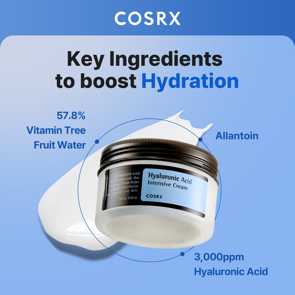 Cosrx Hyaluronic Acid Intensive Cream, 100 g