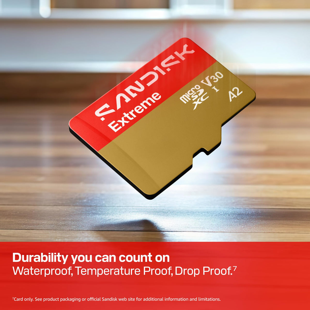 SanDisk 256GB Extreme microSD UHS-I Card, 245MB/s, SDSQXH9-256G-GZ6MA