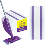Disposable Wetjet Pad Refills for Swiffer Wetjet, 30 Count