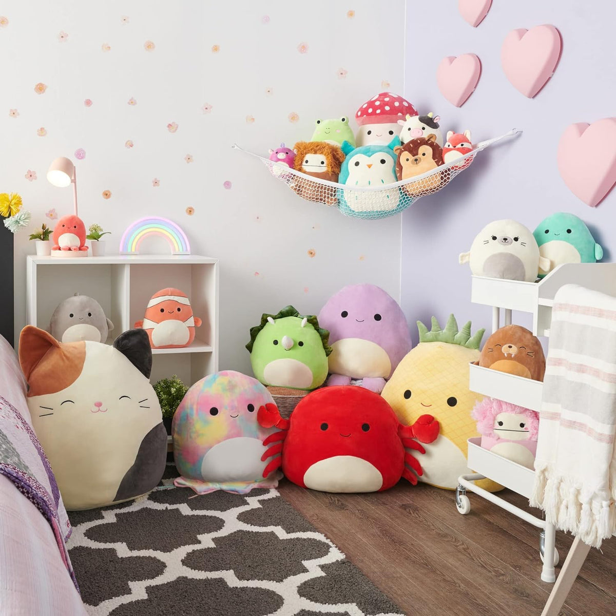 Squishmallows Kellytoy 8 Inch Plush Mystery Pack, 3 Plush