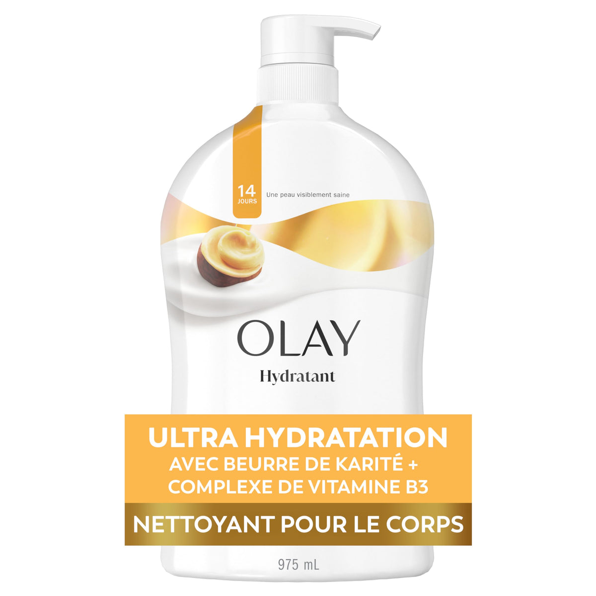 Olay Ultra Moisture Body Wash with Shea Butter, 975mL