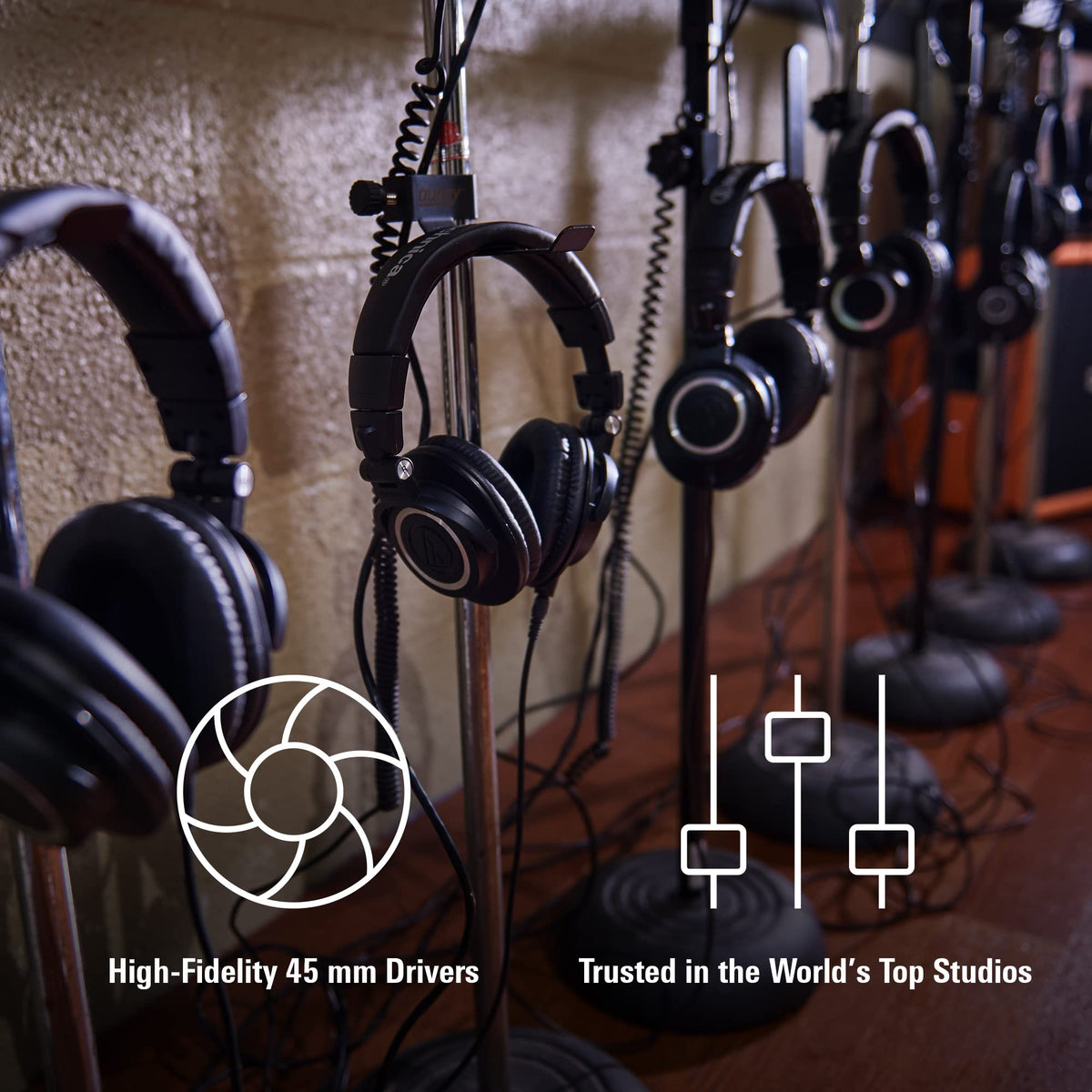 Audio-Technica ATH-M50x Professional Headphones