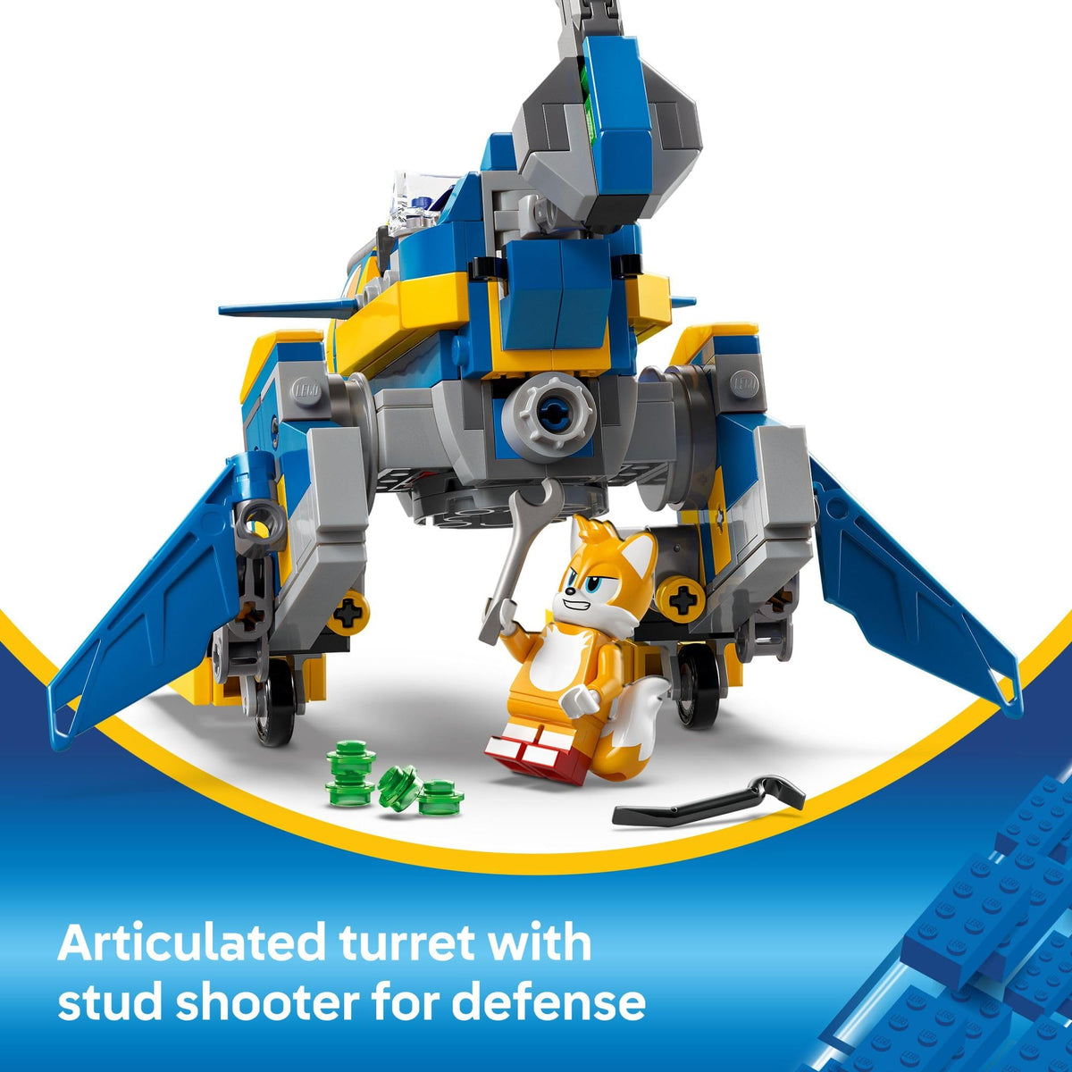 LEGO Sonic the Hedgehog Cyclone vs. Metal Sonic Building Set, 77002