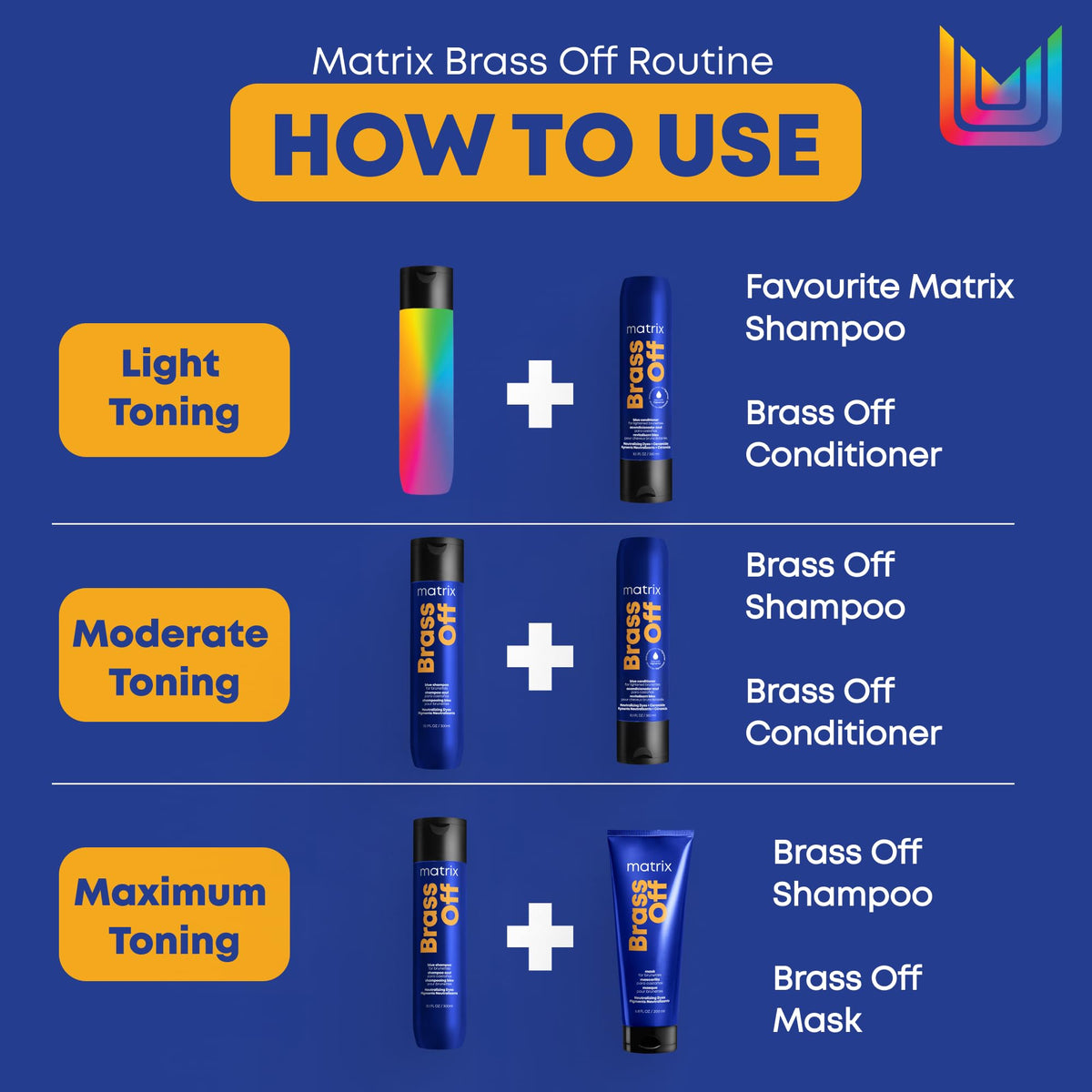 Matrix Brass Off Blue Conditioner