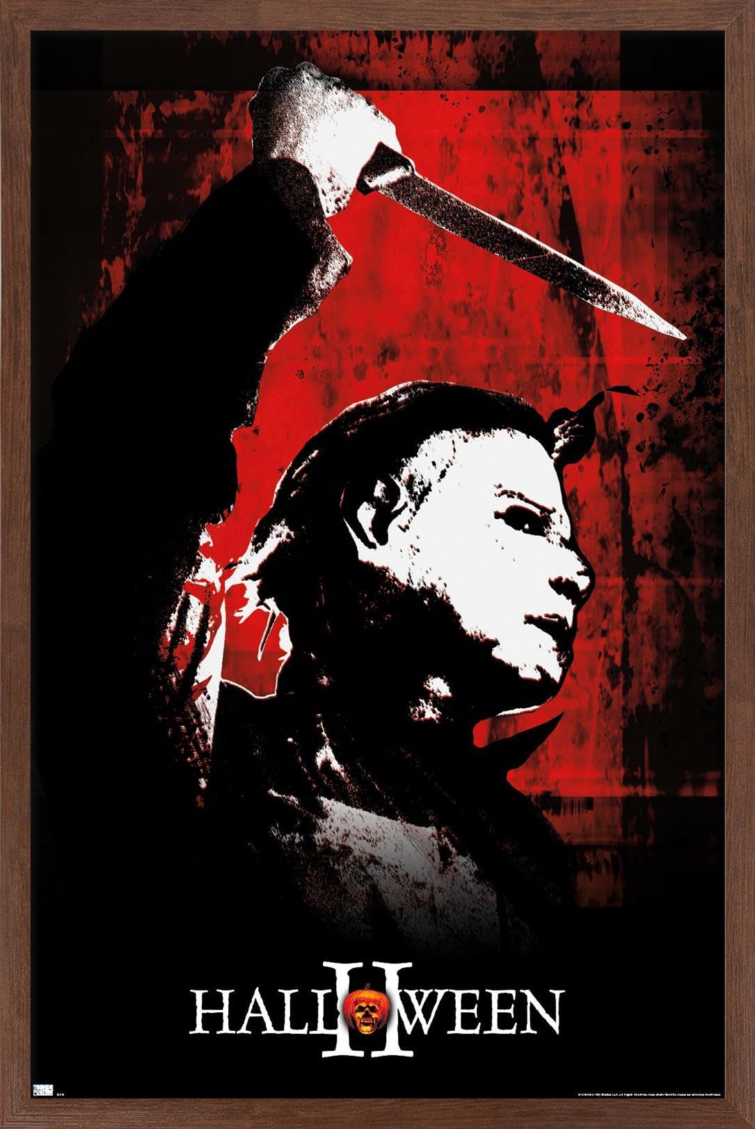 Halloween II Red Wall Poster