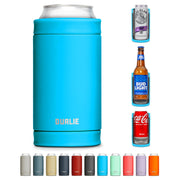 Dualie 3-in-1 Insulated Can Cooler, 12oz, Glacier