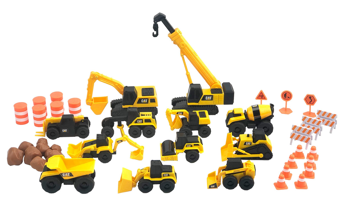 CAT Little Machines Mega Set, 40+ Pieces, Ages 3+