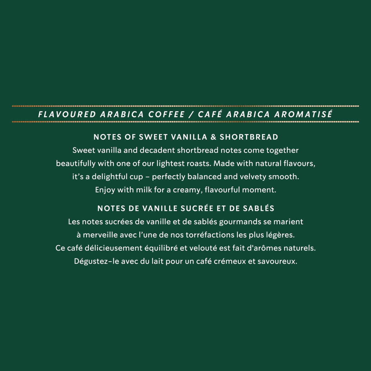 Starbucks Creamy Vanilla Coffee for Nespresso Vertuo, 4 Boxes, 400 g
