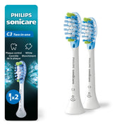 Philips Sonicare C3 Plaque + Whitening Brush Heads, 2 Pack, HX9042/65