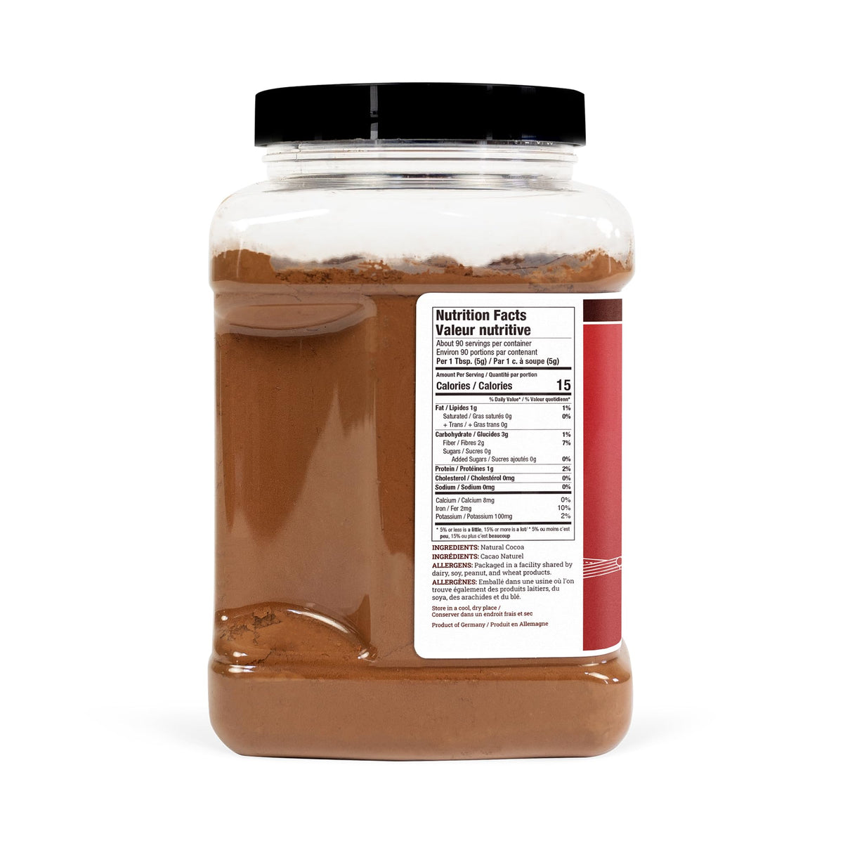 Hoosier Hill Farm Natural Cocoa Powder, 1 lb